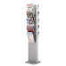 Totem 10 Pocket Floor Standing Magazine Holder