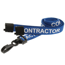 Contractor Lanyards Plastic J Clip