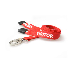 Lanyard Visitor Metal Clip