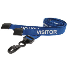 Lanyard Visitor Plastic J Clip