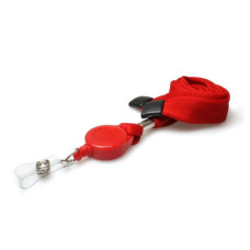 Lanyard With Integrated Card Reel