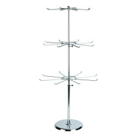 Table Top Lanyard Display Unit With 24 Hooks