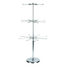 Table Top Lanyard Display Unit With 24 Hooks