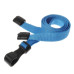 Plain Lanyard With Plastic J-clip And Safety Breakaway