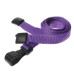 Plain Lanyard With Plastic J-clip And Safety Breakaway