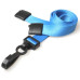 Plain Lanyard With Plastic J-clip And Safety Breakaway