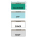 Custom Badge Ribbons - Horizontal