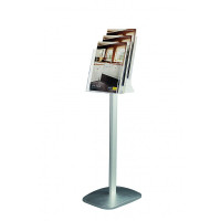 Tiered Freestanding Leaflet Dispenser