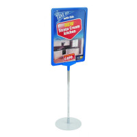 Showcard Sign Stand With Round Base