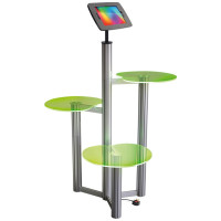 iPad Holder with Multi Height Podiums