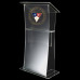 Acrylic Lectern or Podium With Frosted Front Panel