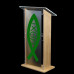 Acrylic and Hardwood Stage Lectern