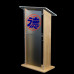 Acrylic and Hardwood Stage Lectern