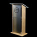 Acrylic and Hardwood Stage Lectern