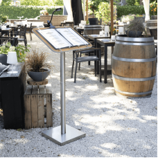 Floor Standing Menu Holder or Lectern