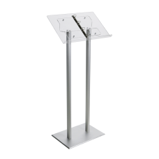 Twin A4 Lectern or Podium Steel and Acrylic