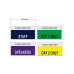 Custom Badge Ribbons - Horizontal