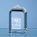 Award Plaques Clear Crystal