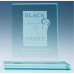 Award Plaques In Jade, Clear and Smoked Glass