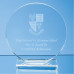 Award Plaques In Jade, Clear and Smoked Glass