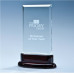 Award Plaques In Jade, Clear and Smoked Glass