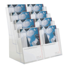 Multiple Size 4 Tier Brochure Holder