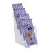 Leaflet Holder Four Tier Portrait