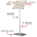 Sign Holder Display Stand A4