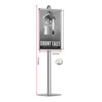 A1 Freestanding Single Sided Poster Display