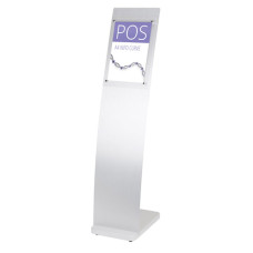 Curved A4 Free Standing Info Holder