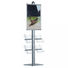 Double Sided A2 Point of Sale Pole Display