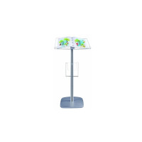 Acrylic Brochure Display Lectern Stand