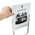 Indoor Showcard Stand Floorstanding