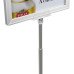 Heavy Duty Aluminium Show Card Stand A2 Size out of stock