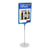 Showcard Sign Stand With Round Base