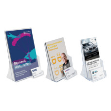 Business Card and Leaflet Holder