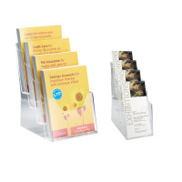 4 Tier Leaflet Holder Portrait