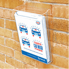 Acrylic Leaflet Holder For Outdoor Use