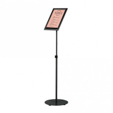 Black Height Adjustable A4 Poster Display Stand