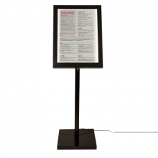 LED Menu Display Stand