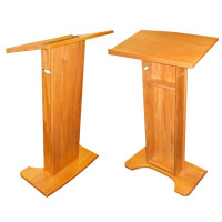 Mahogany Lectern Solid Wood