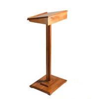 Traditional Wooden Lectern Mahogany