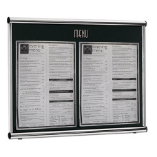 Wall Mounted Restaurant Menu Board