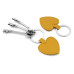 Heart Shaped Key Rings