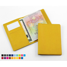 Deluxe Passport Holder Soft Vegan Material