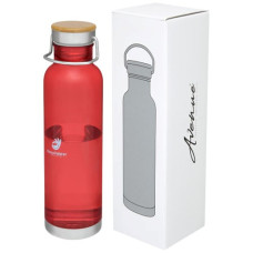 Water Bottle With Bamboo Top