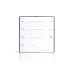 Columbia Embossed Date White Pages