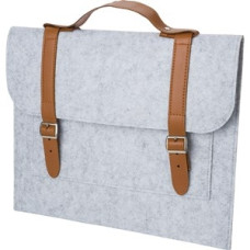 Buckled Document Bag Eco Felt RPET