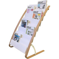 Wooden Magazine Rack Scandi Style